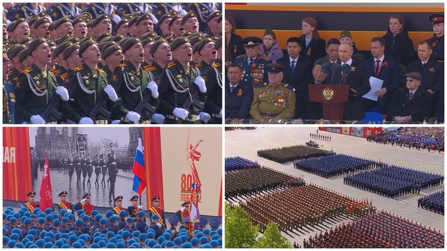 Rusija nesibodi rodyti savo galios gegužės 9-osios kariniame parade: išrikiavo techniką