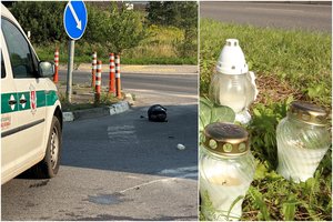 Paaiškėjo daugiau detalių apie tragediją Molėtų rajone: per 19-metės sukeltą avariją žuvo 77 metų motociklininkas