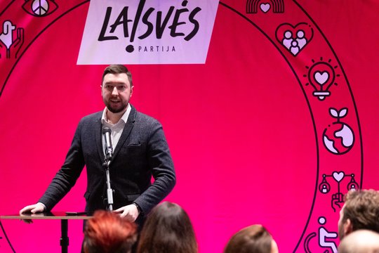 Laisvės partijos Vilniaus skyriaus pirmininku tapo V. Mitalas