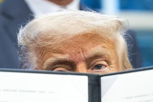 Privačiame pokalbyje D. Trumpas prisipažino apie situaciją dėl Ukrainos 