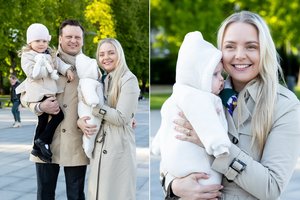 Į koncertą Vilniuje V. Benkunskas atvyko su visa šeima: pirmą kartą viešai pasirodė su jauniausia dukra