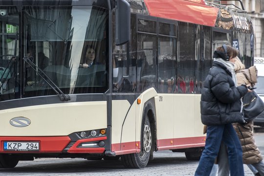 Vilniuje troleibusas sužalojo pėsčiąjį