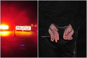 Marijampolės savivaldybėje sulaikytas pastato padegimu įtariamas vyras