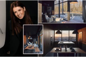 Anykščių rajone išdygo juodas namelis, kurio vidus – visai ne tai, ko tikitės