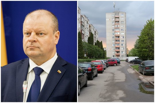 S. Skvernelis apie norą aukštinti NT mokesčio „grindis“: „Bus sudėtinga tą išpešti“