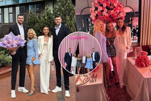 Prabangiame Vilniaus restorane Lavrinovičiai šventė gimtadienį: akį traukė gražuolės jų žmonos