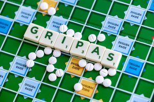 Gripo sezonas skaičiuoja paskutines dienas, bet fiksuota dar viena mirtis