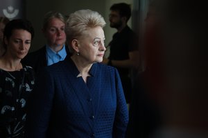 D. Grybauskaitė besimezgantį Kinijos ir JAV bendradarbiavimą vadina susitarimu tarp konkurentų
