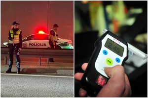 Kaunietis gėrė darbe, alkoholiui pasibaigus išvažiavo namo, bet pakeliui sukėlė avariją