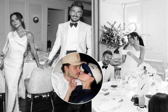 Garsiąją Beckhamų šeimą skiria Brooklyno žmona? Įtampa pasiekė aukščiausią tašką – sūnus nedalyvavo Davido jubiliejuje