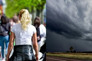 Skubėkite pasidžiaugti: laukia viena šiltesnė diena, po kurios – porcija lietaus ir gūsingas vėjas