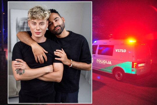 Ąžuolas Misiukevičius su mylimuoju savaitę pradėjo policijoje: papasakojo, kas nutiko