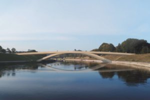 Puiki žinia pėstiesiems ir dviratininkams: sostinės centre bus nutiestas naujas tiltas