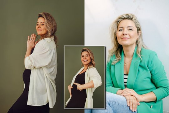 5 vaikelio besilaukianti Beata Nicholson priėmė nepopuliarų sprendimą: „Prašom, dar viena brandžios motinystės reklama“