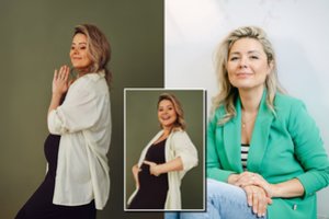 5 vaikelio besilaukianti Beata Nicholson priėmė nepopuliarų sprendimą: „Prašom, dar viena brandžios motinystės reklama“