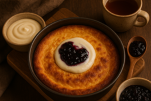 Varškės apkepas – purumas, kuris tirpsta burnoje