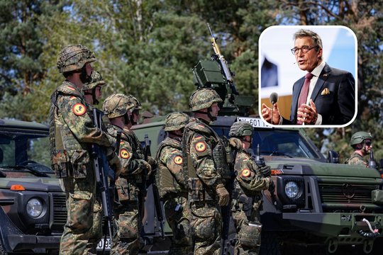 Iš buvusio NATO generalinio sekretoriaus – raginimas Europai: siūlo didinti gynybos išlaidas