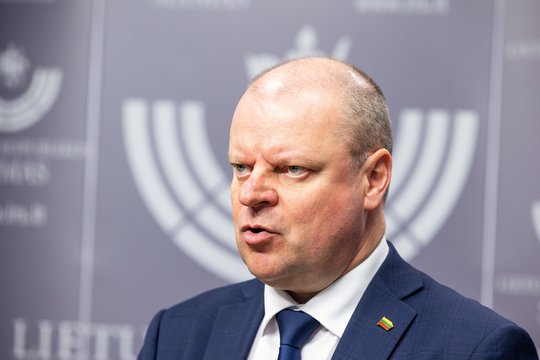 S. Skvernelis – apie neišduotą leidimą dirbti su slapta informacija ir J. Sabatausko siūlymą: nesusipratimas