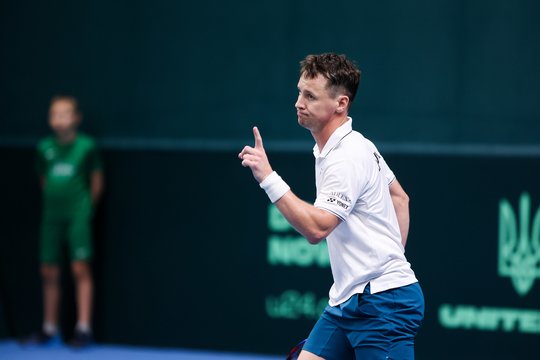 Saulė leidžiasi? R. Berankis krito jau pirmajame „Futures“ turnyro etape
