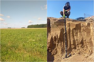 Ledynų pėdsakai, kopos ir ledynmečių ežerai: šioje Lietuvos vietoje atlikti tyrimai atskleidė įdomią istoriją