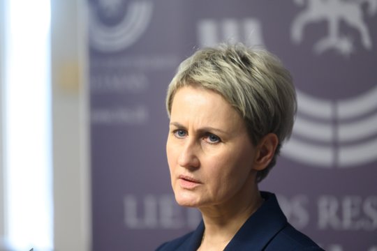 N. Grunskienė policijai pavedė įvertinti E. Vaitkaus pareiškimus Minske