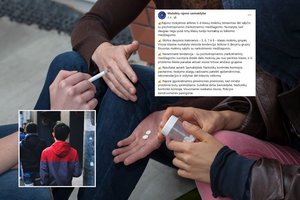 Mažeikių mokyklose – neraminanti tendencija: narkotikų pėdsakų rado net pas penktokus