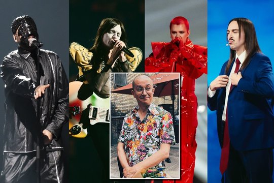 Iš A. Pogrebnojaus lūpų – kritika pirmojo „Eurovizijos“ pusfinalio dalyvių stiliui: žavėjo tik viena šalis