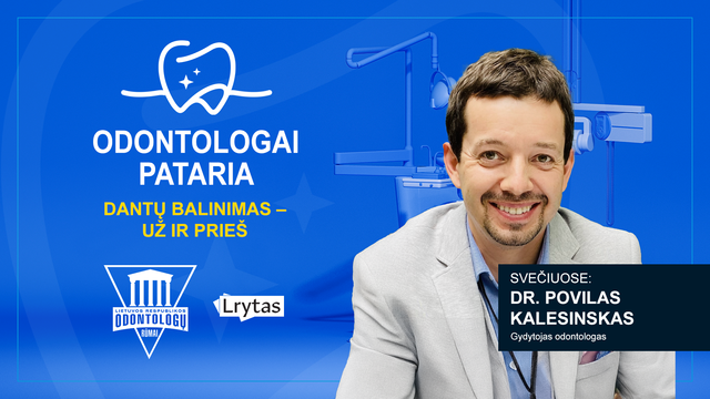 „Odontologai pataria“: dantų balinimas – už ir prieš