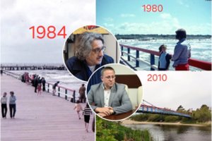 Atnaujinus Palangos tiltą kurorto meras Š. Vaitkus liko šokiruotas: „Tokių nesąmonių dar niekas nėra matęs“