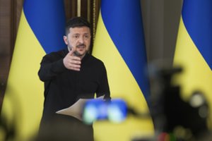 Žiniasklaida: V. Zelenskis norėjo atšaukti susitikimus Turkijoje