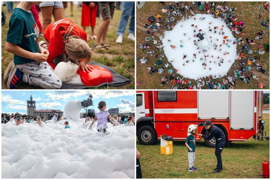 „100 baseinų piknikas“ Vilniuje: gyvybiškai svarbios pamokos vaikams ir šeimoms apie saugumą vandenyje
