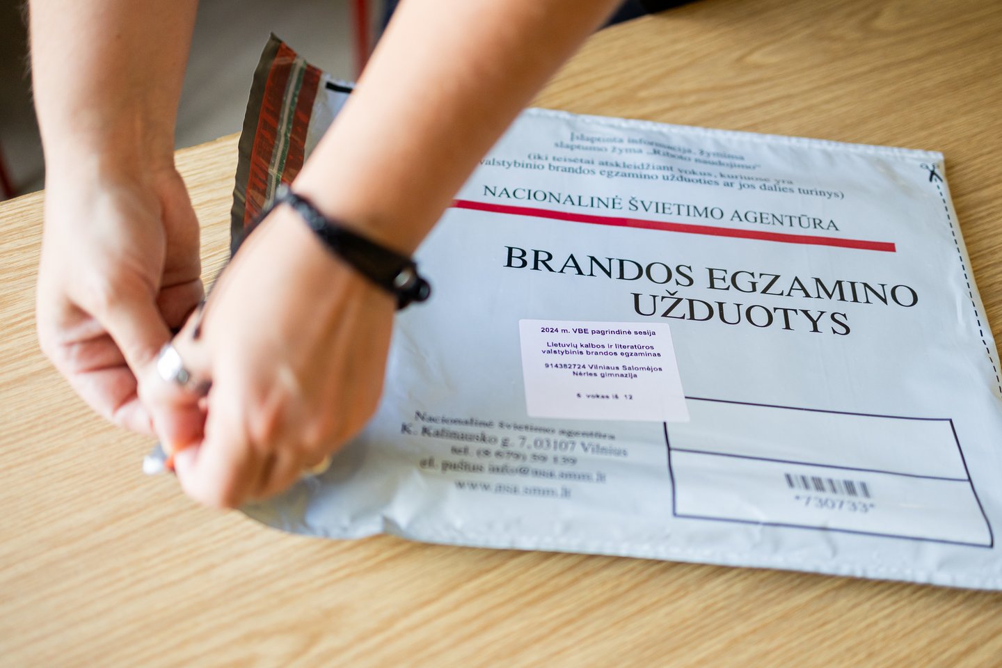 Brandos egzaminai.<br>Ž.Gedvilos (ELTA) nuotr.