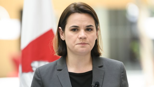 S. Cichanouskaja derybas dėl Ukrainos laiko galimybe baltarusiams: tam reikia vieno