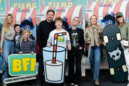 Išskirtinė premjera sudomino ir žinomus veidus: atlydėjo vaikai