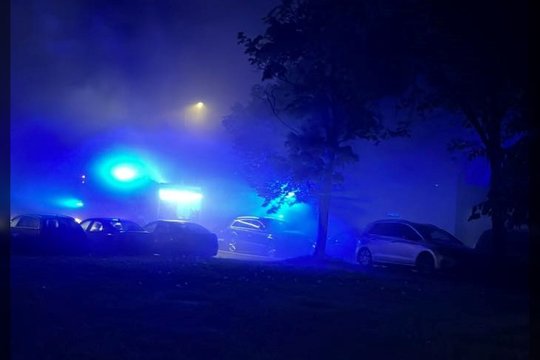 Panevėžyje gaisras nusiaubė garažų masyvą