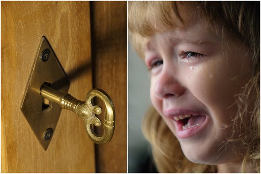 Nesuvokiamas žiaurumas: mama laikė užrakinusi dukrą spintoje, dar viena mergaitė dingusi be žinios