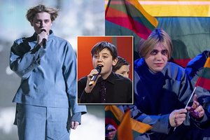 Paviešintas grupės „Katarsis“ nario L. Radzevičiaus vaizdo įrašas iš vaikystės: vos įmanoma pažinti