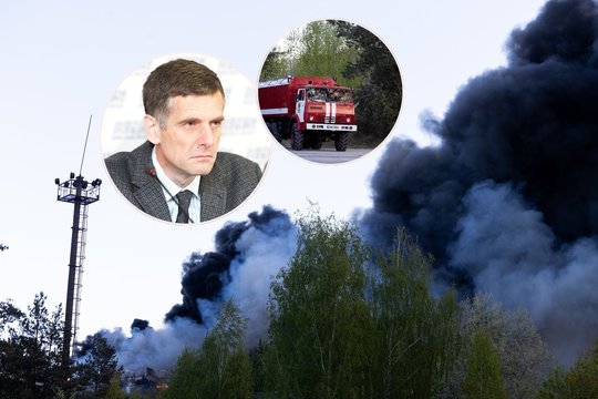 Buvęs VSD vadovas apie vienas po kito kylančius gaisrus: galima kariauti tankais, galima – sabotažo veiksmais
