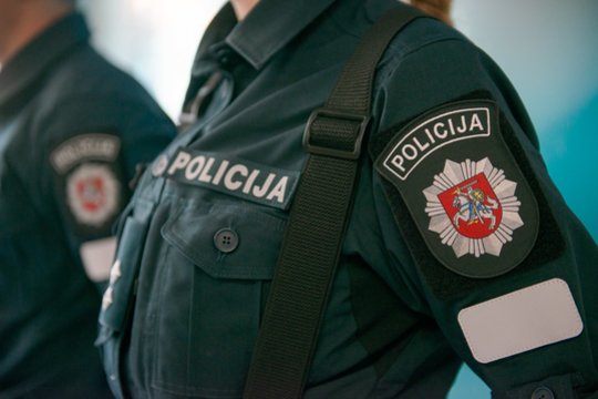Policijos mokyklos poligono statybų pradžios proga teritorijoje įkasta simbolinė kapsulė