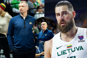 Iš J. Valančiūno lūpų – žinia dėl rinktinės ir žinutė T. Pačėsui: nebenoriu net galvoti apie šitą asmenį