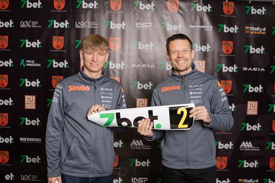 „7bet Rally Lazdijai ‘25“ prologe greičiausias buvo Vaidotas Žala su Ugniumi Vainevičiumi