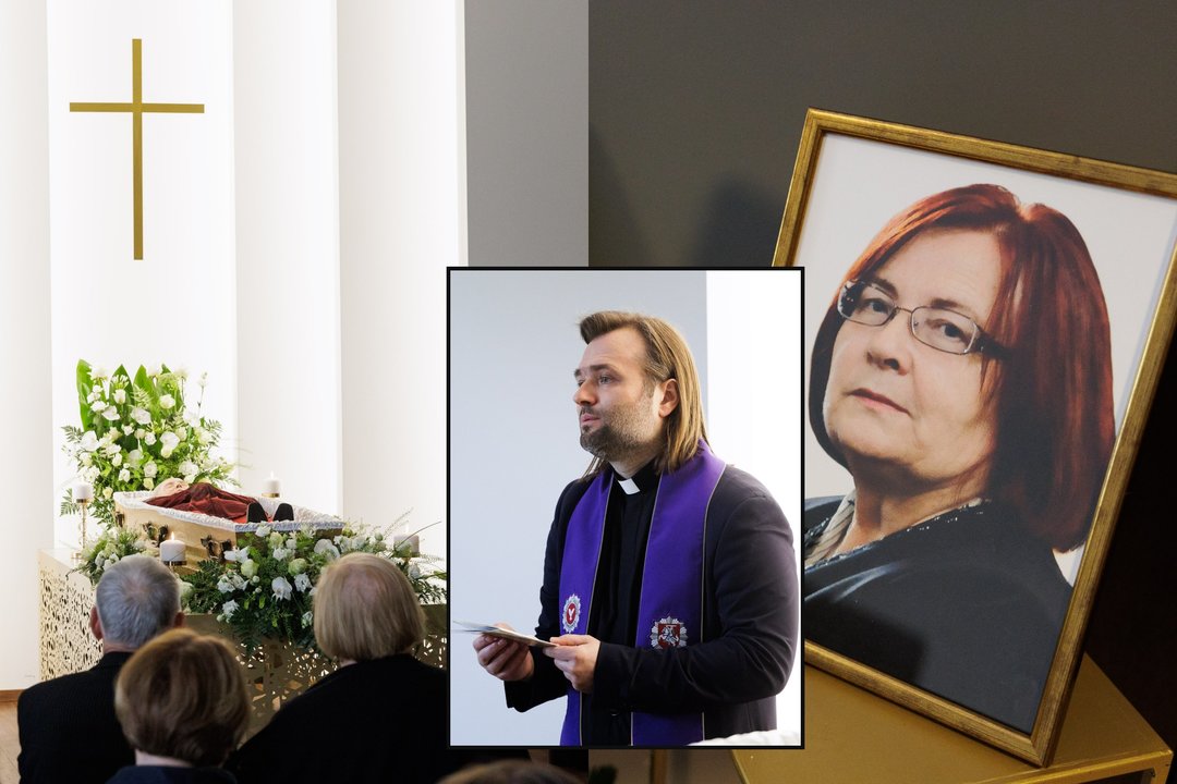 Vilniuje – jautrus atsisveikinimas su kunigo Algirdo Toliato mama