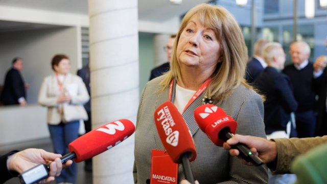 V. Blinkevičiūtės akyse – ašaros: atsakė, ar nesigaili sprendimo nebūti premjere
