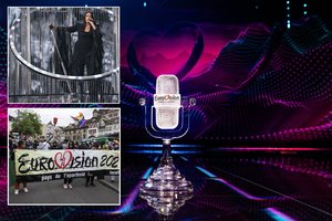 „Eurovizijoje“ – rimtas incidentas: du žmones teko išvesti iš salės