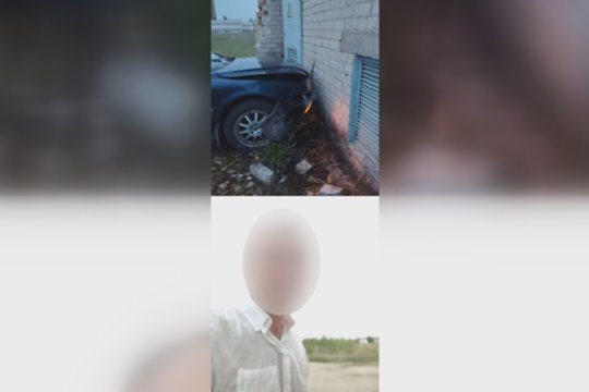 „TikTok“ transliacijos metu užfiksuotas incidentas: vyras tyčia padegė savo automobilį