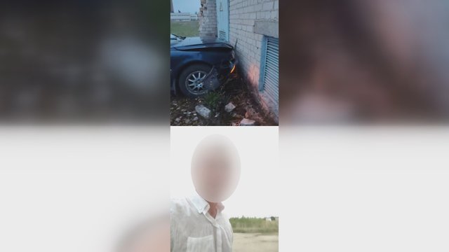 „TikTok“ transliacijos metu užfiksuotas incidentas: vyras tyčia padegė savo automobilį