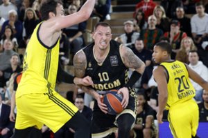 Prieš Eurolygos finalo ketvertą „Monaco“ patyrė sutriuškinimą Prancūzijoje