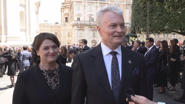 Popiežiaus Leono XIV inauguracijoje dalyvavęs G. Nausėda: „Lietuva jo širdyje užima ypatingą vietą“