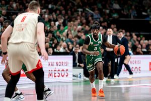 Principiniame mūšyje čempionus sutriuškinęs „Žalgiris“ pratęsė fantastišką pergalių seriją