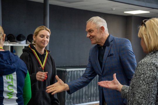 Lietuvos fechtavimo federacijai toliau vadovaus V. Polujanskas